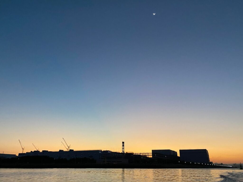 AM5時半頃出船