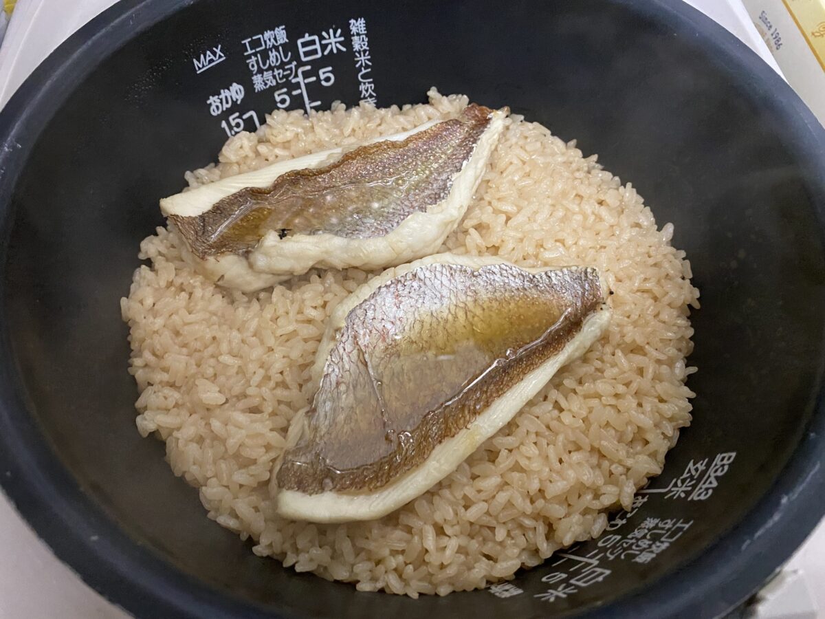 鯛めし3合