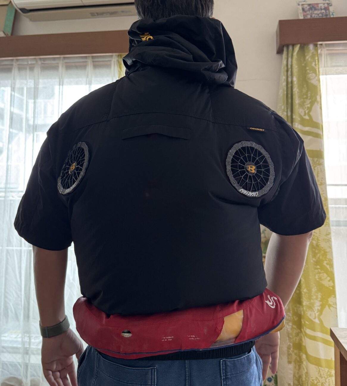 腰巻きタイプのライジャケと相性が良い